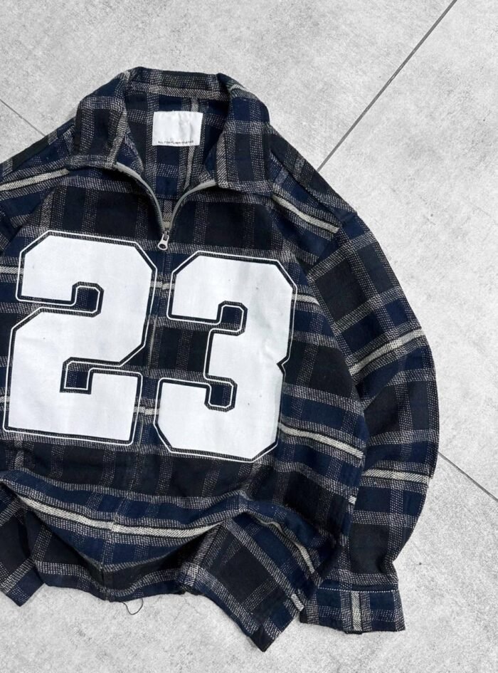 23 Front Printed Oversize- Navy blue Shade 01