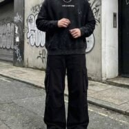 AcidWashed Adidas Oversize T-shirt 01