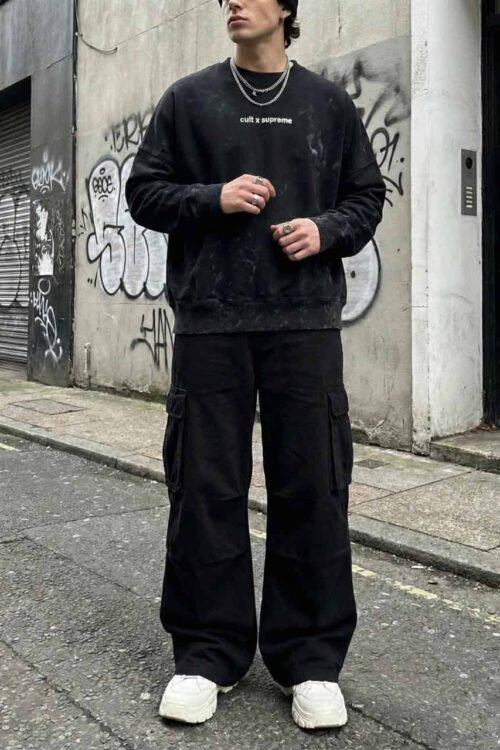 AcidWashed Adidas Oversize T-shirt