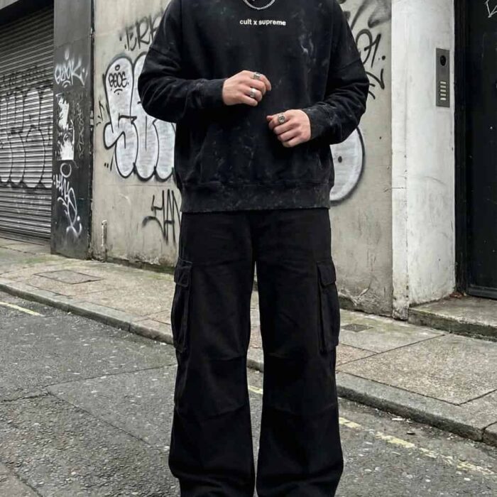 AcidWashed Adidas Oversize T-shirt 01