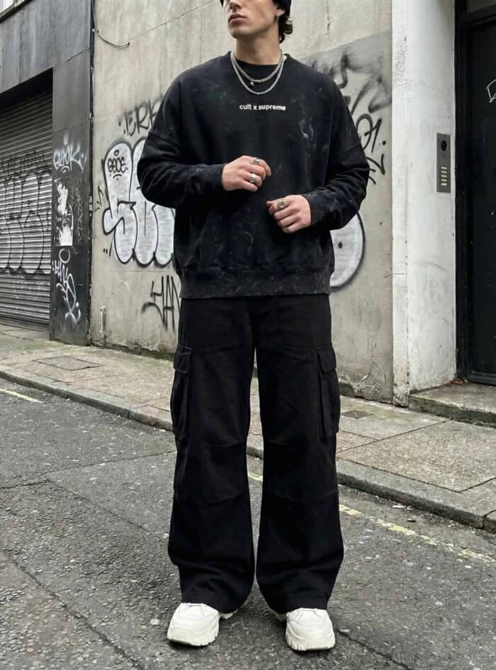 AcidWashed Adidas Oversize T-shirt 01