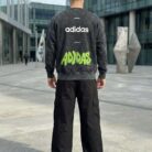 AcidWashed Adidas Oversize T-shirt 02