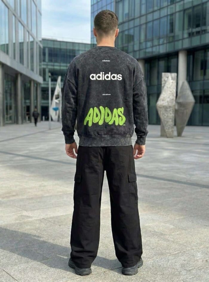 AcidWashed Adidas Oversize T-shirt 02