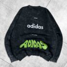 AcidWashed Adidas Oversize T-shirt 03