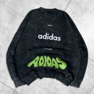 AcidWashed Adidas Oversize T-shirt 03