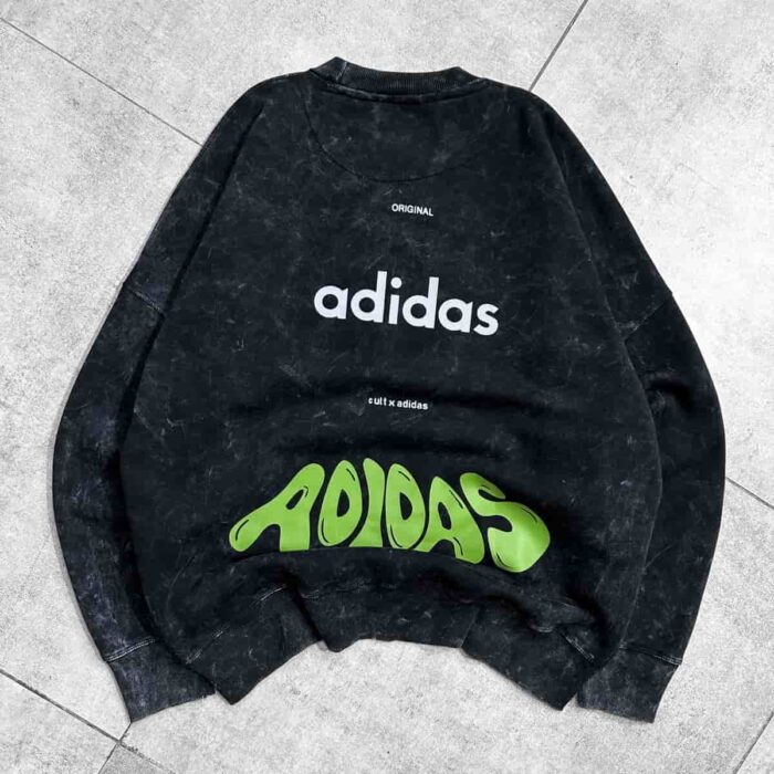 AcidWashed Adidas Oversize T-shirt 03