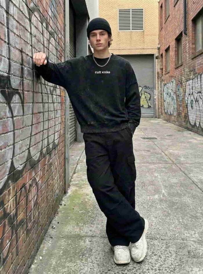 AcidWashed Nike Oversize T-shirt 01