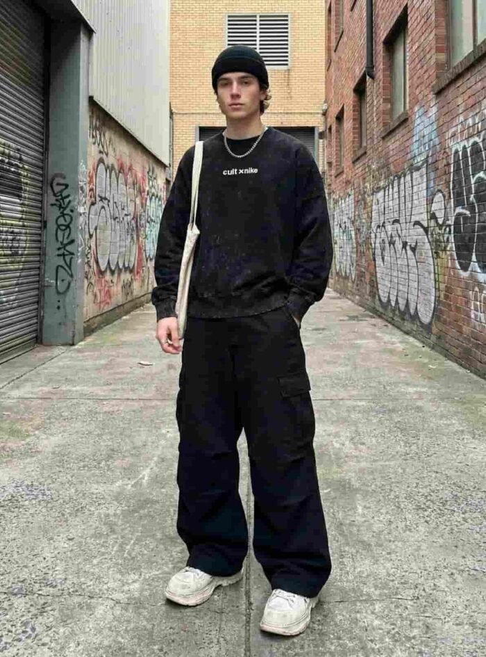 AcidWashed Nike Oversize T-shirt 02