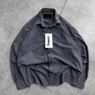 Culttning Back Printed Shirt- Ash