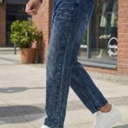 Momfit Raw Denim- Blue
