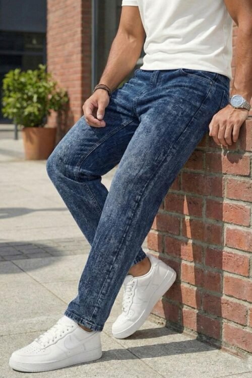 Momfit Raw Denim- Blue