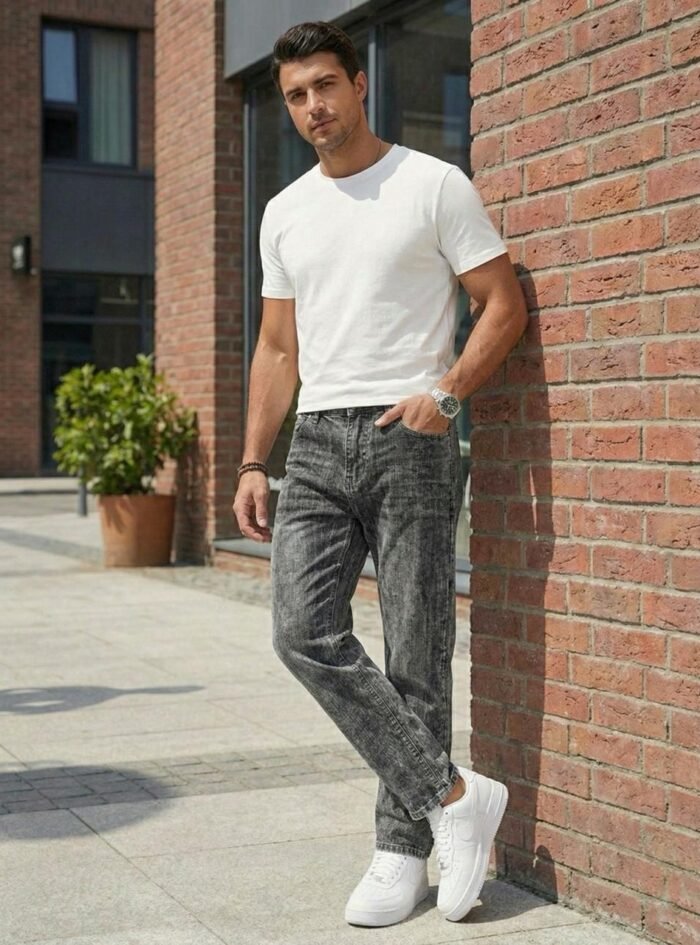 Momfit Raw Denim- Charcoal Grey 00 Momfit Raw Denim- Charcoal Grey