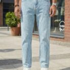 Momfit Raw Denim- Ice Blue 00