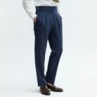 Navy Blue Italian Gurkha 01