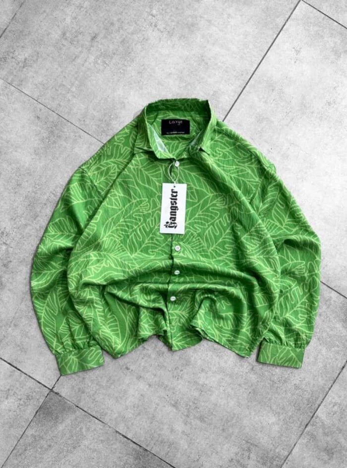 Tropical Shirt Green 00
