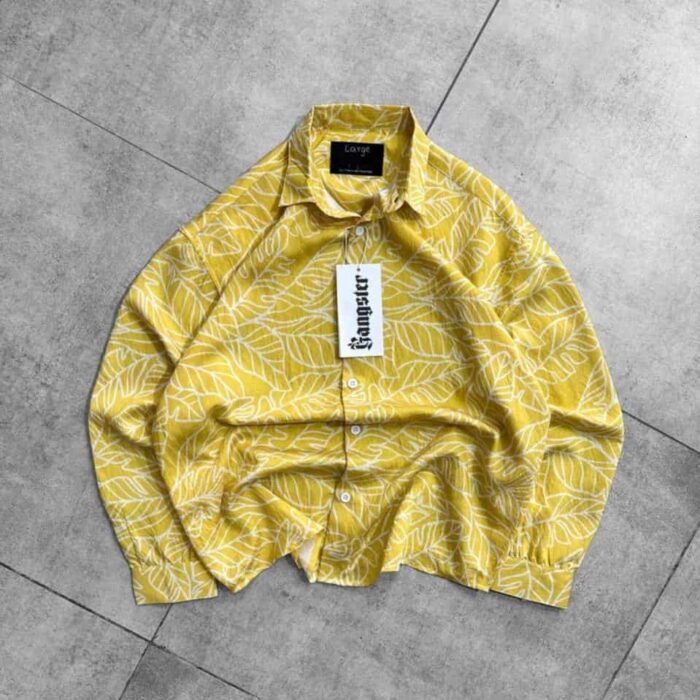 Tropical Shirt Yellow Tropical Shirt Yellow