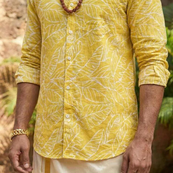 Tropical Shirt yellow 00 Tropical Shirt yellow 00