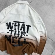 What The Hell Back Printed Shirt - Coco 02