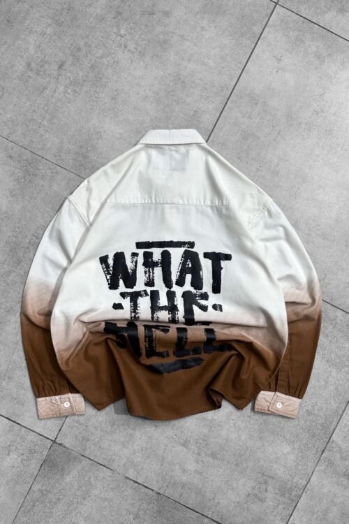 What The Hell Back Printed Shirt - Coco