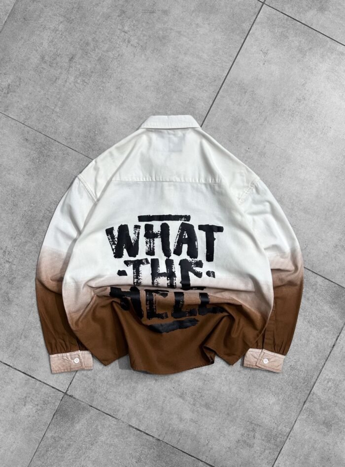 What The Hell Back Printed Shirt - Coco