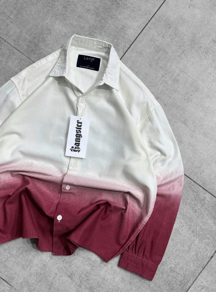 What The Hell Back Printed Shirt - Red 01