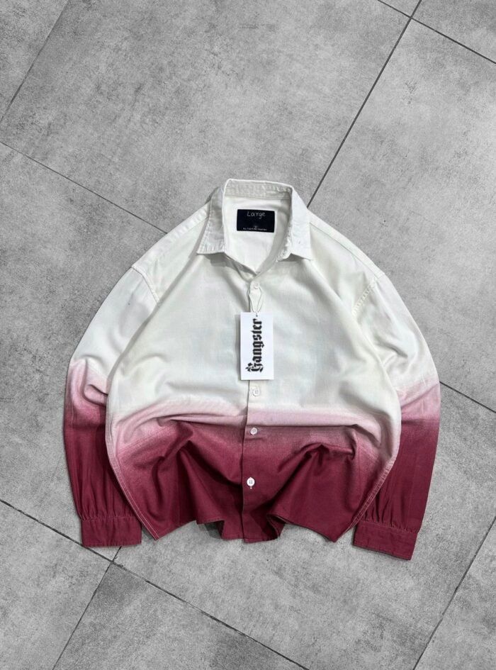 What The Hell Back Printed Shirt - Red