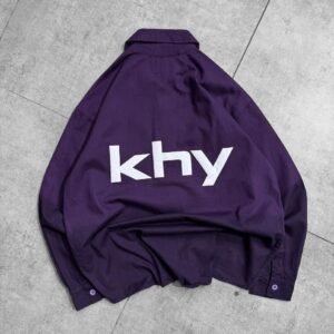 Dipdyed Khy Puff Backprinted Dropshoulder Shirt