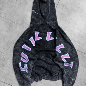 Cult Back Printed Oversize Hoodie