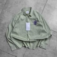 Boys Tears Front Embroidery Dropshoulder Shirt