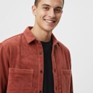 Never Inside Oversize Shirt- Wine Merone 03