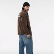 ever Inside Oversize Shirt- dark brown 04