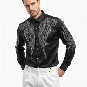 Stone Designer Shirt - Black