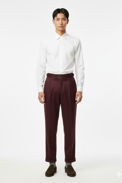 Korean Gurkha- wine maroon