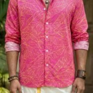 Tropical shirt Pink 000