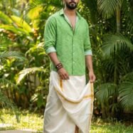 Tropical Oversize Shirt- Green