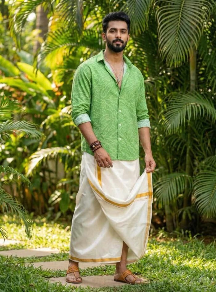 Tropical Oversize Shirt- Green