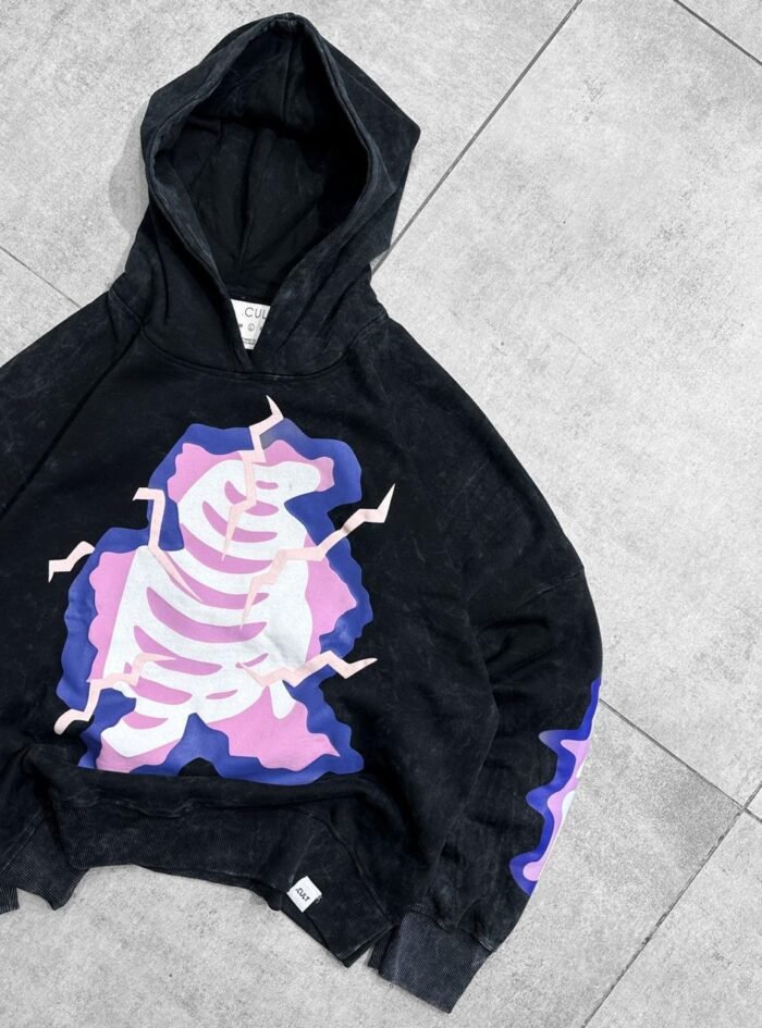Broken Bone Oversized Hoodie