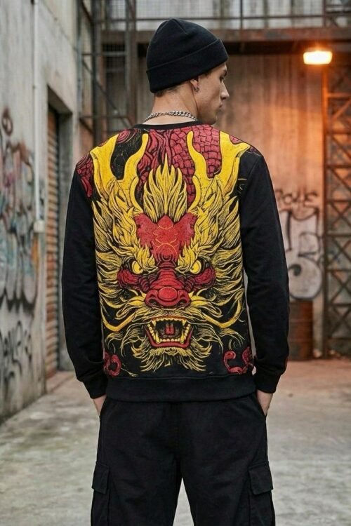 Dragon Black Sweatshirt