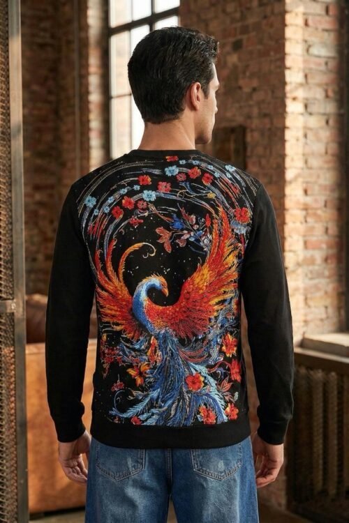 Phoenix Black Sweatshirt