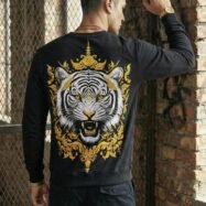 Tiger Black Sweatshirt