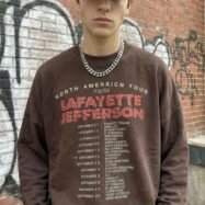 AcidWashed lafayette jefferson Oversize T-shirt