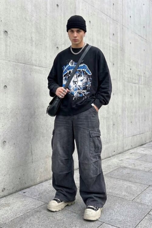 AcidWashed Metallica Oversize T-shirt