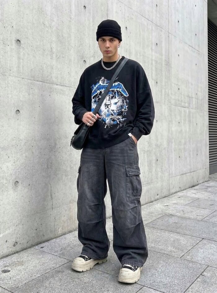 AcidWashed Metallica Oversize T-shirt AcidWashed Metallica Oversize T-shirt