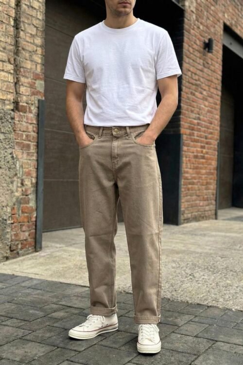 Streetwear Momfit- Khaki