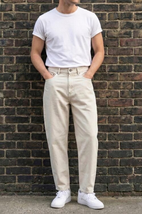 Streetwear Momfit- Off White