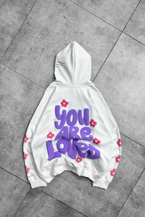 You Are Loved Puff Print Hoodie