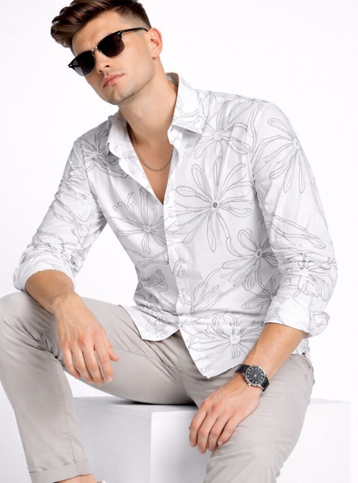 Big Floral All Over Printed Droupshoulder Shirt- white 3-compressed Big Floral All Over Printed Droupshoulder Shirt- white 3-compressed