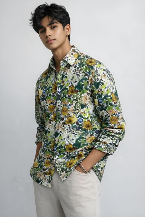 Floral Vibe Street Shirt
