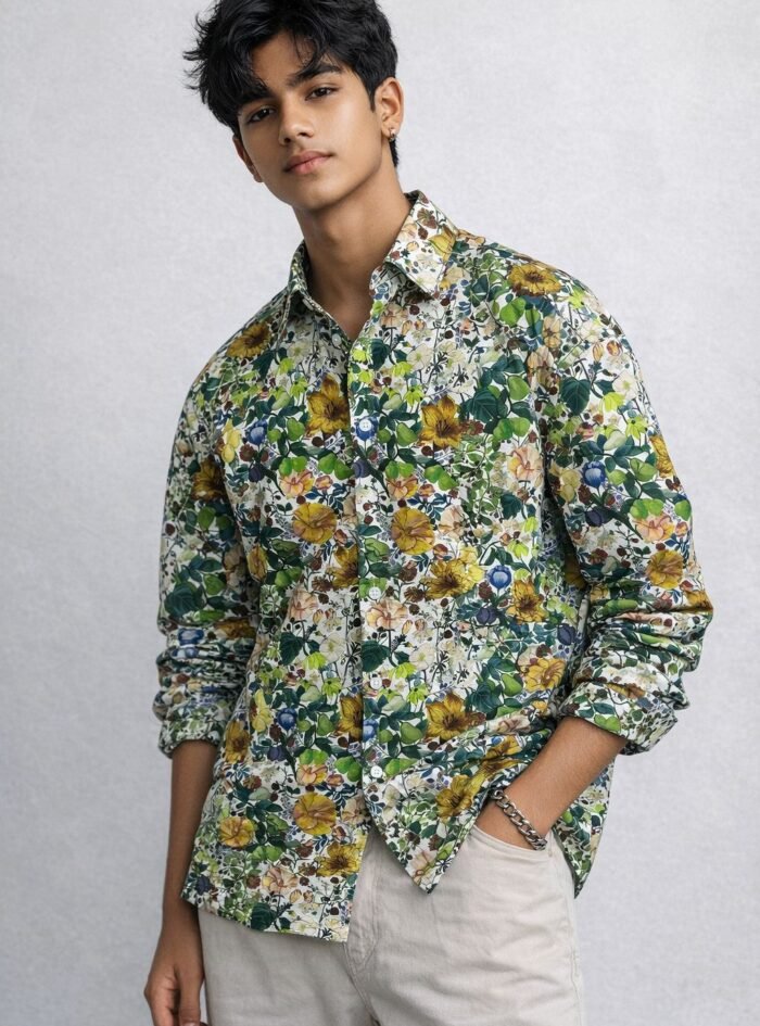 Floral Vibe Street Shirt- Preview