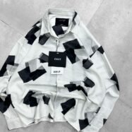 GeoStorm Oversized Shirt-Black2